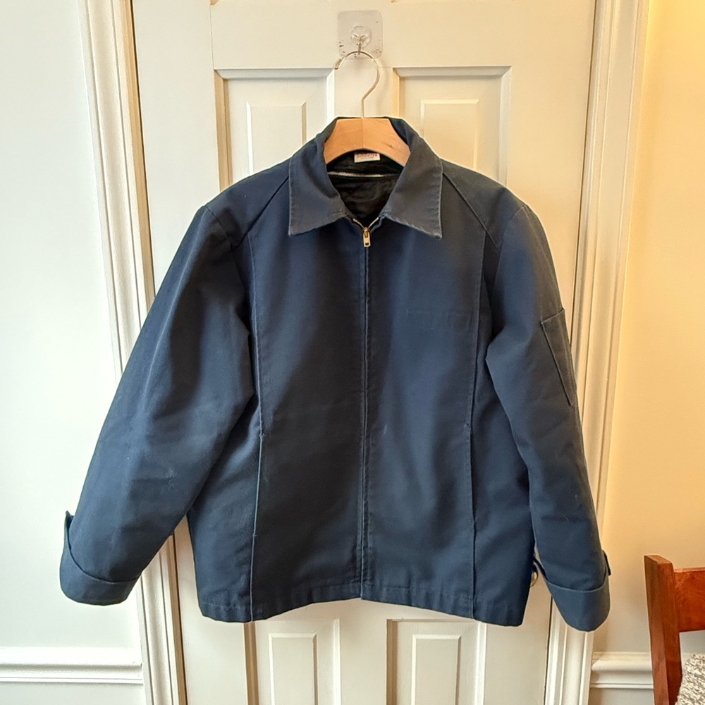 Men's Vintage Blue Postal Approved Union Made Jacket